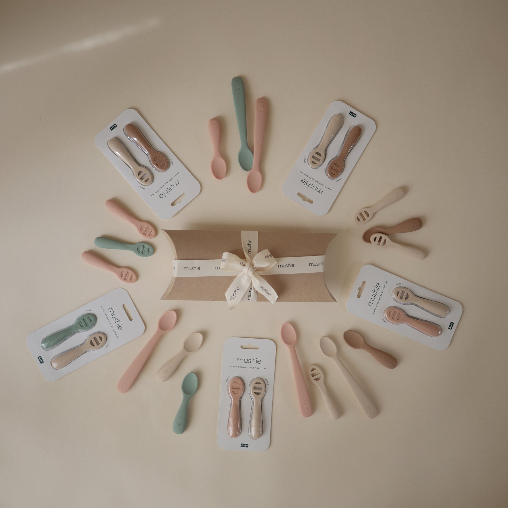 Essential Cambridge Blue/Shifting Sand Spoons Kit