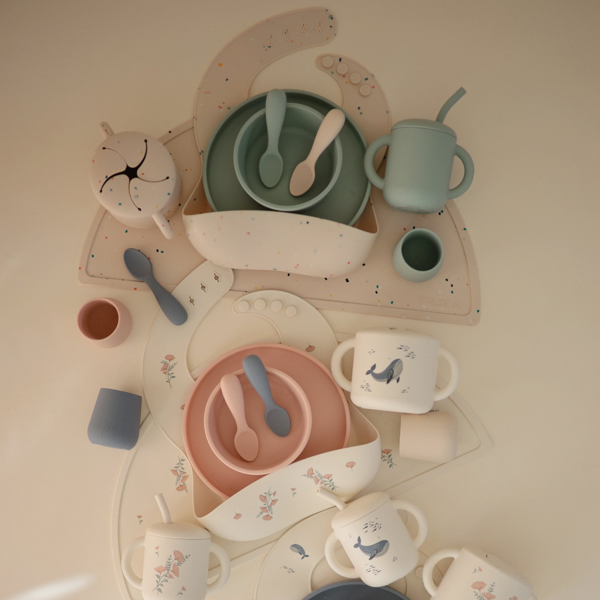 Deluxe Vanilla Confetti/Cambridge Blue Feeding Kit