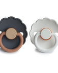 FRIGG Daisy Natural Rubber Pacifier 2-Pack