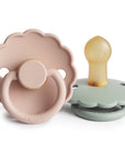 FRIGG Daisy Natural Rubber Pacifier 2-Pack