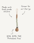 Silicone Pacifier Clip | Eva
