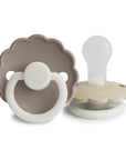 FRIGG Daisy Night Silicone Pacifier 2-Pack