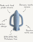 Rocket Rattle Teether