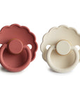 FRIGG Daisy Natural Rubber Pacifier 2-Pack