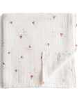 Organic Cotton Muslin Swaddle Blanket