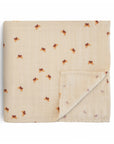 Organic Cotton Muslin Swaddle Blanket