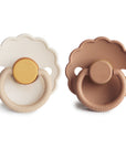 FRIGG Daisy Natural Rubber Pacifier 2-Pack