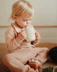 Bluey x Mushie Silicone Training Cup + Straw