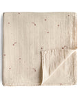 Organic Cotton Muslin Swaddle Blanket