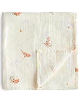 Organic Cotton Muslin Swaddle Blanket