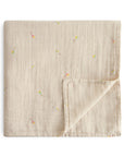 Organic Cotton Muslin Swaddle Blanket
