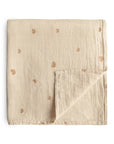 Organic Cotton Muslin Swaddle Blanket