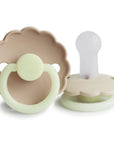 FRIGG Daisy Night Silicone Pacifier 2-Pack
