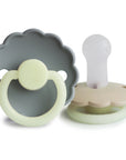 FRIGG Daisy Night Silicone Pacifier 2-Pack