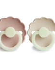 FRIGG Daisy Night Silicone Pacifier 2-Pack