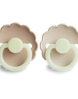 FRIGG Daisy Night Silicone Pacifier 2-Pack