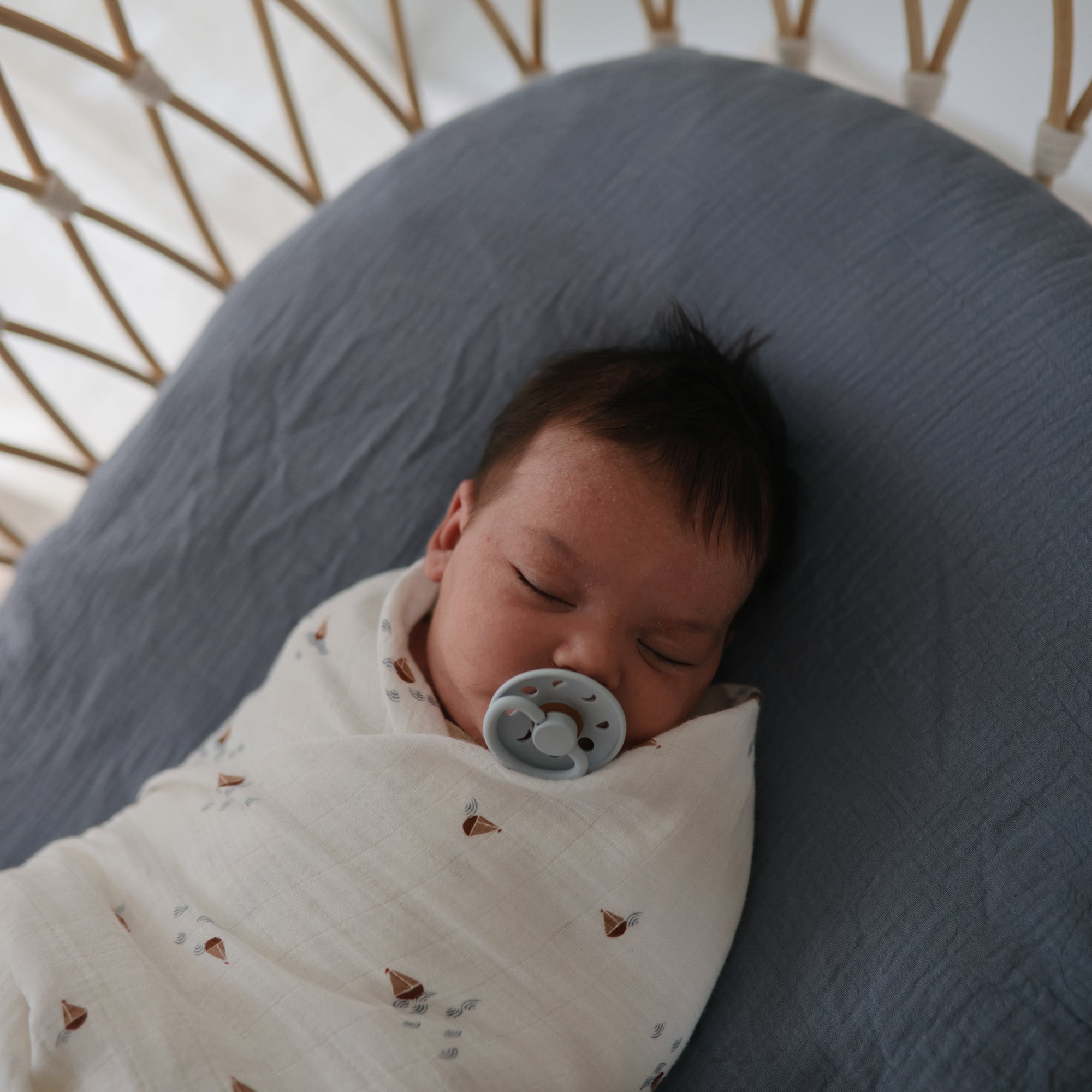 Mini Muslin Crib Sheet