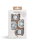 FRIGG Baby's First Pacifier Moonlight Sailing (Powder Blue) 4-Pack