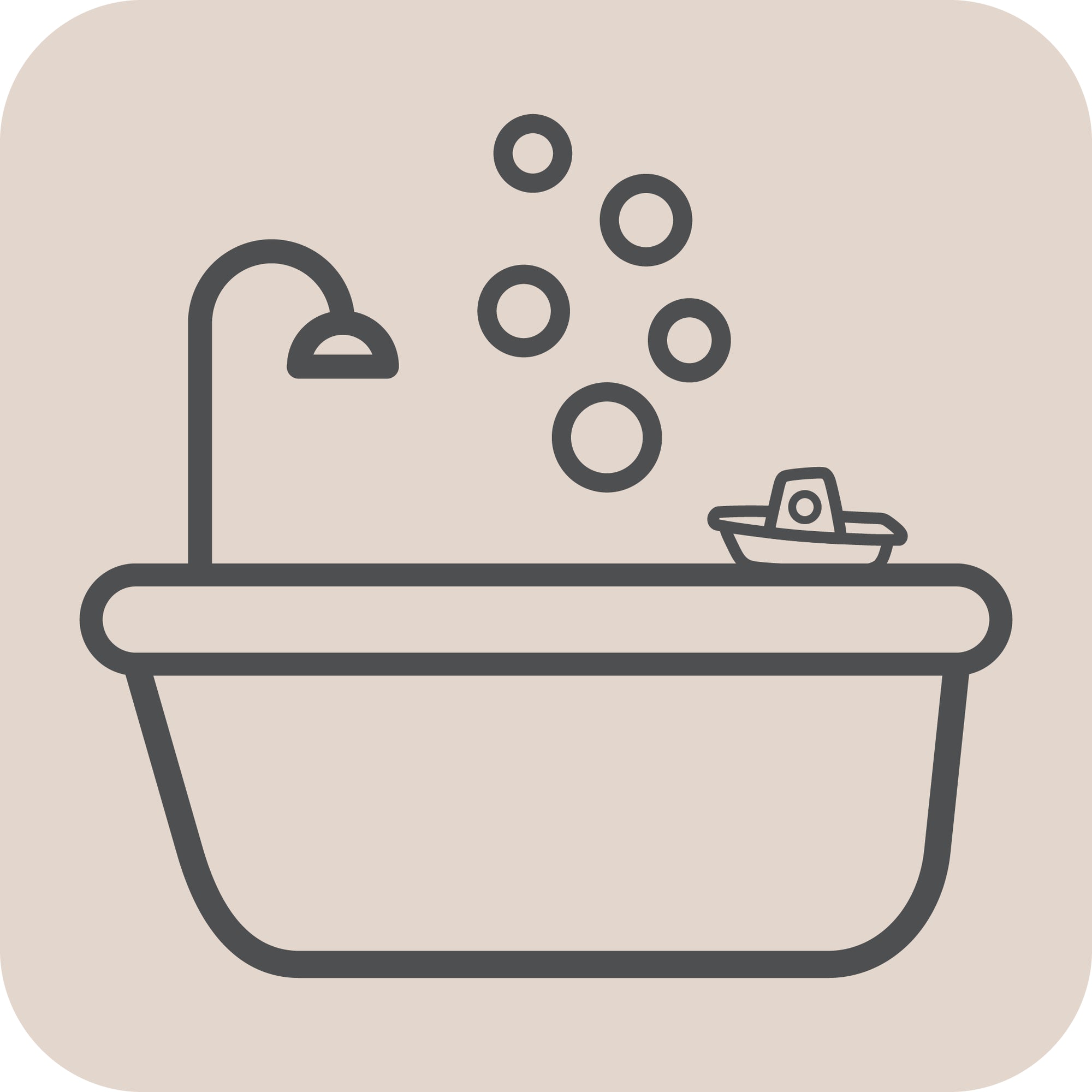 Bath time fun with mushie Bath Bundle—perfect pick for your Easify Box Builder store box.