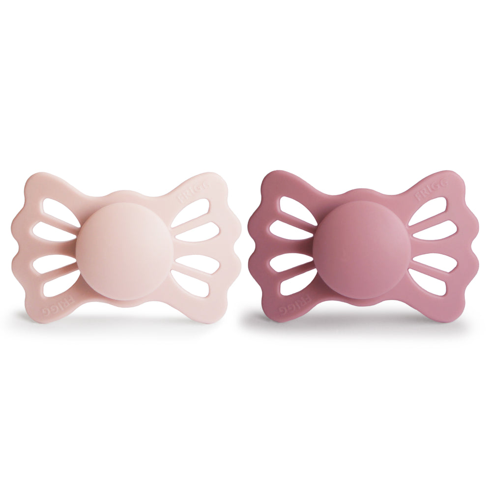 FRIGG Lucky Symmetrical Silicone Baby Pacifier | 2-Pack | 6-18 Months