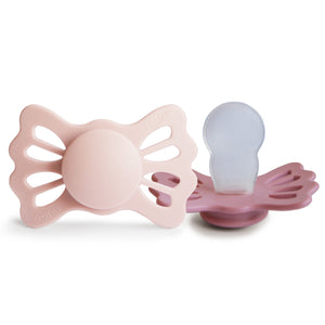 FRIGG Lucky Symmetrical Silicone Baby Pacifier | 2-Pack | 6-18 Months