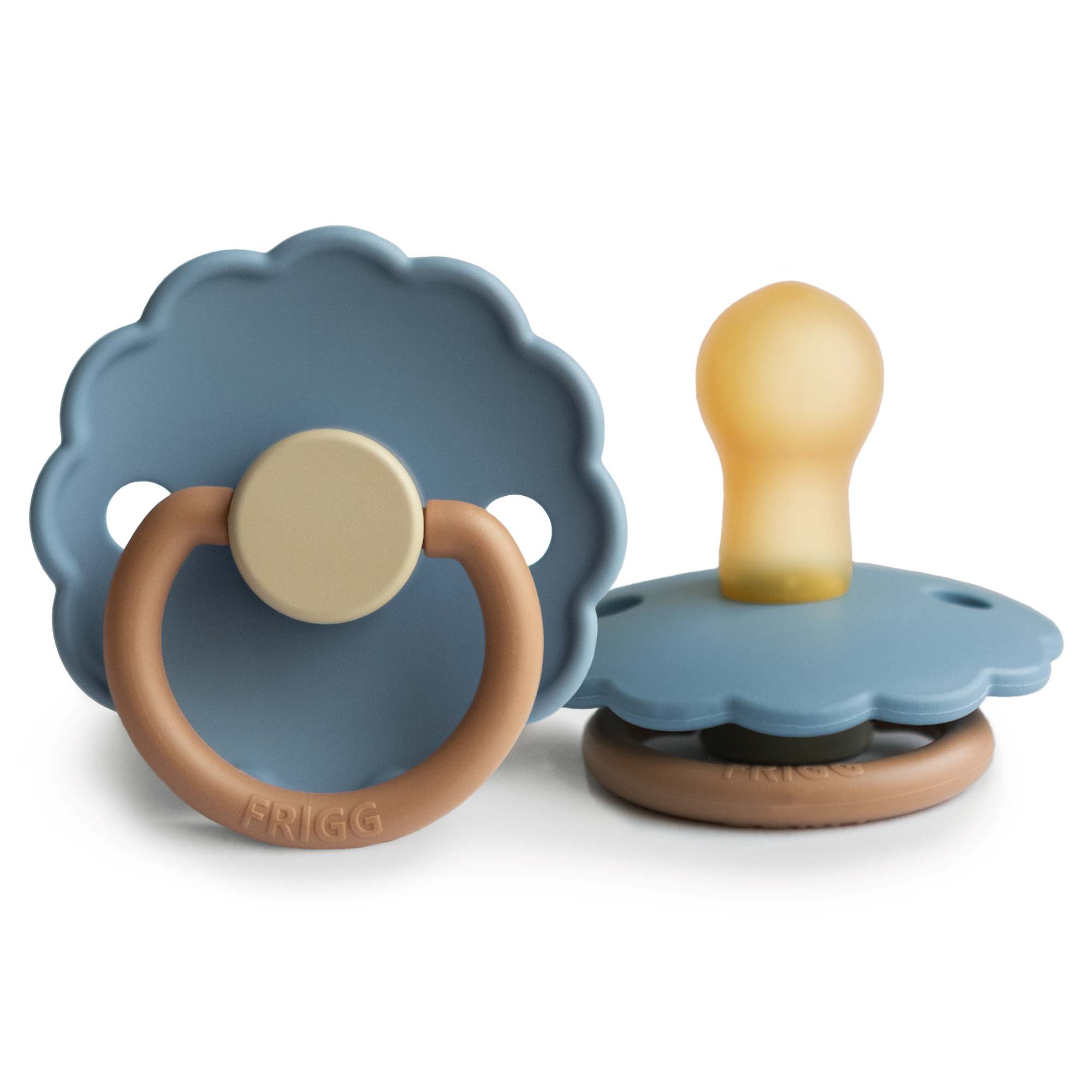 FRIGG Daisy Natural Rubber Pacifier 2-Pack | Limited Edition