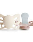 FRIGG Butterfly Anatomical Silicone Pacifier 2-Pack (0-6 Months)