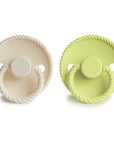 FRIGG Rope Silicone Pacifier 2-Pack