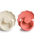 FRIGG Daisy Silicone Pacifier 2-Pack