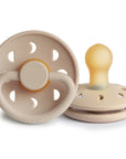 FRIGG Moon Natural Rubber Pacifier 2-Pack | Limited Edition