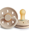 FRIGG Moon Natural Rubber Pacifier 2-Pack | Limited Edition