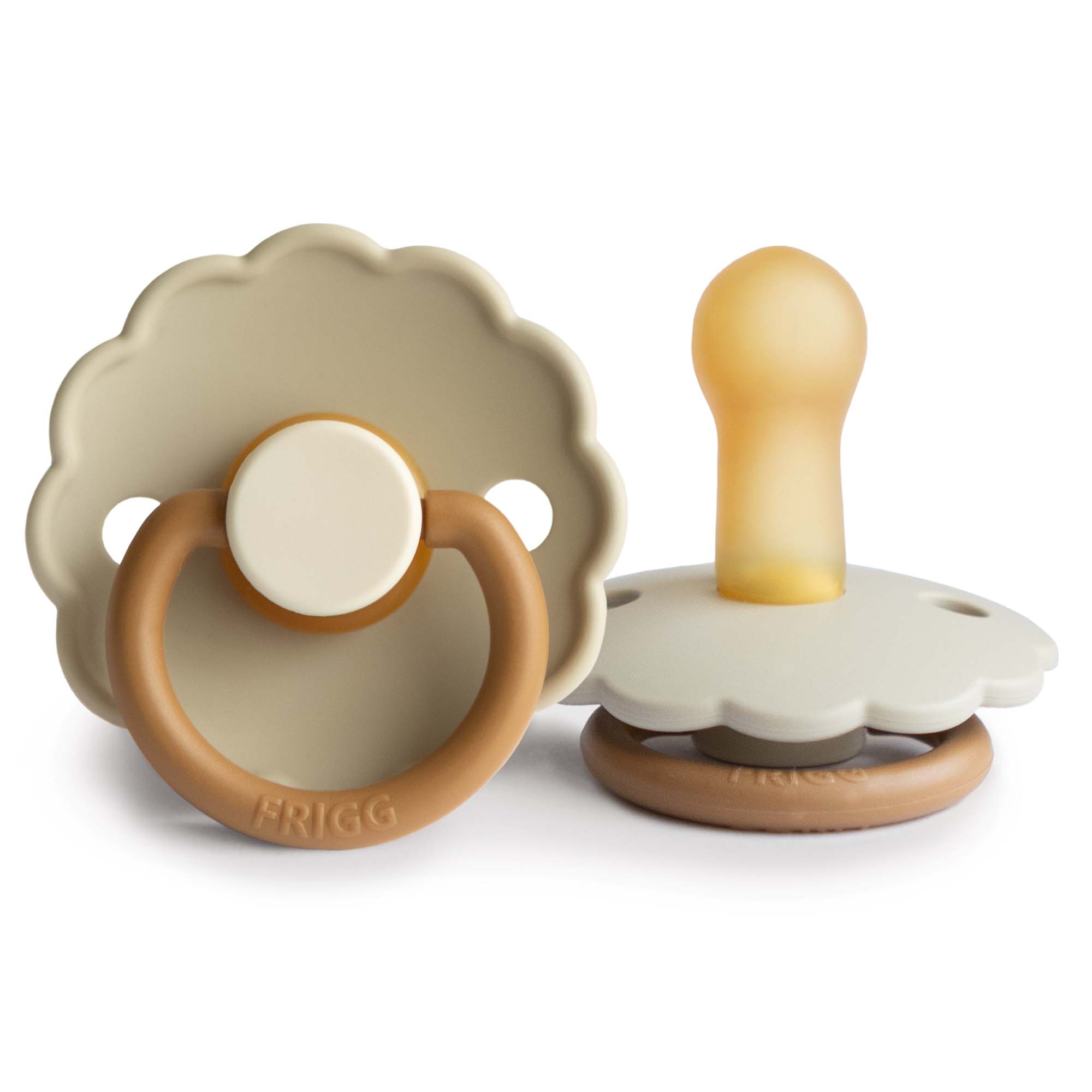 FRIGG Daisy Natural Rubber Pacifier 2-Pack | Limited Edition