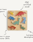 Wooden Dino Puzzle