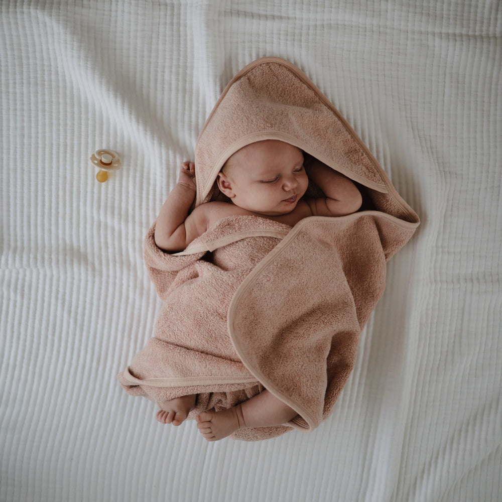 Mushie x Anthropologie Bath Bundle (Blush)