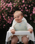 Bluey x Mushie Silicone Baby Bib