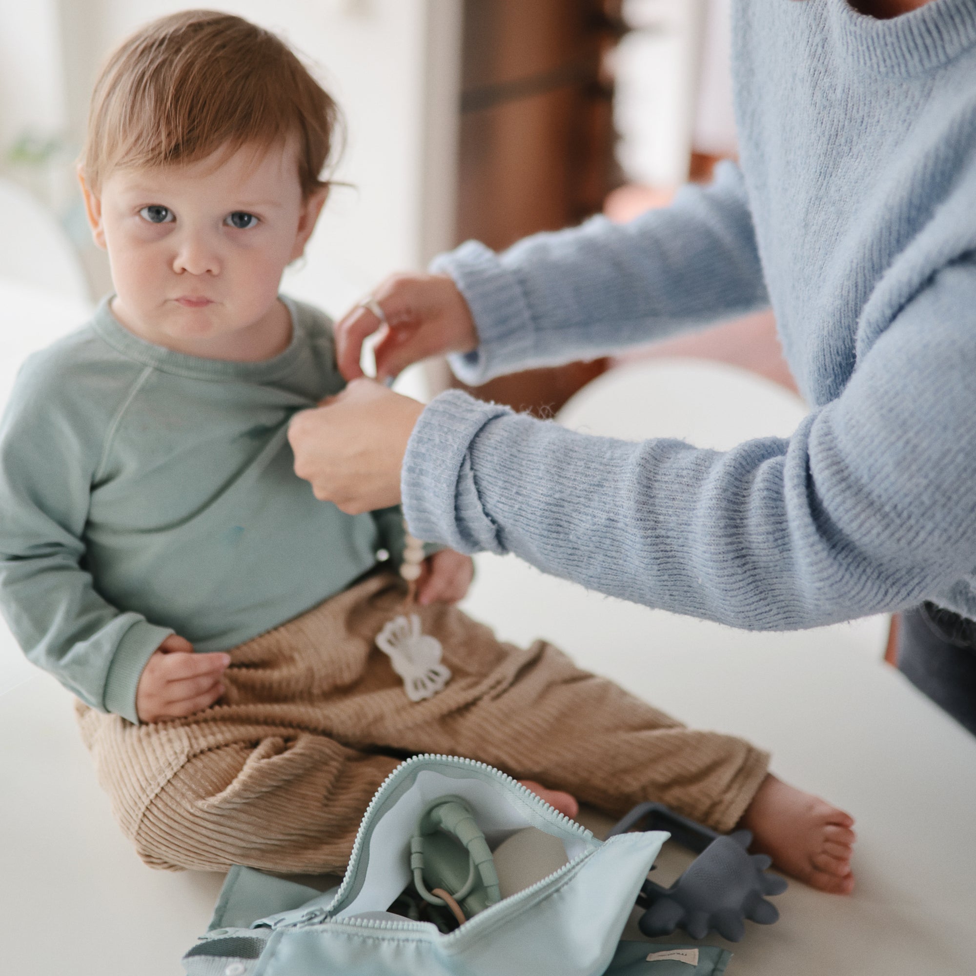 FRIGG Baby's First Pacifier Moonlight Sailing (Cream) 4-Pack