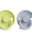 FRIGG Rope Silicone Pacifier 2-Pack