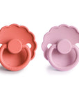 FRIGG Daisy Silicone Pacifier 2-Pack