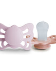 FRIGG Butterfly Anatomical Silicone Pacifier 2-Pack (0-6 Months)