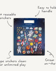 Reusable Space Sticker Set