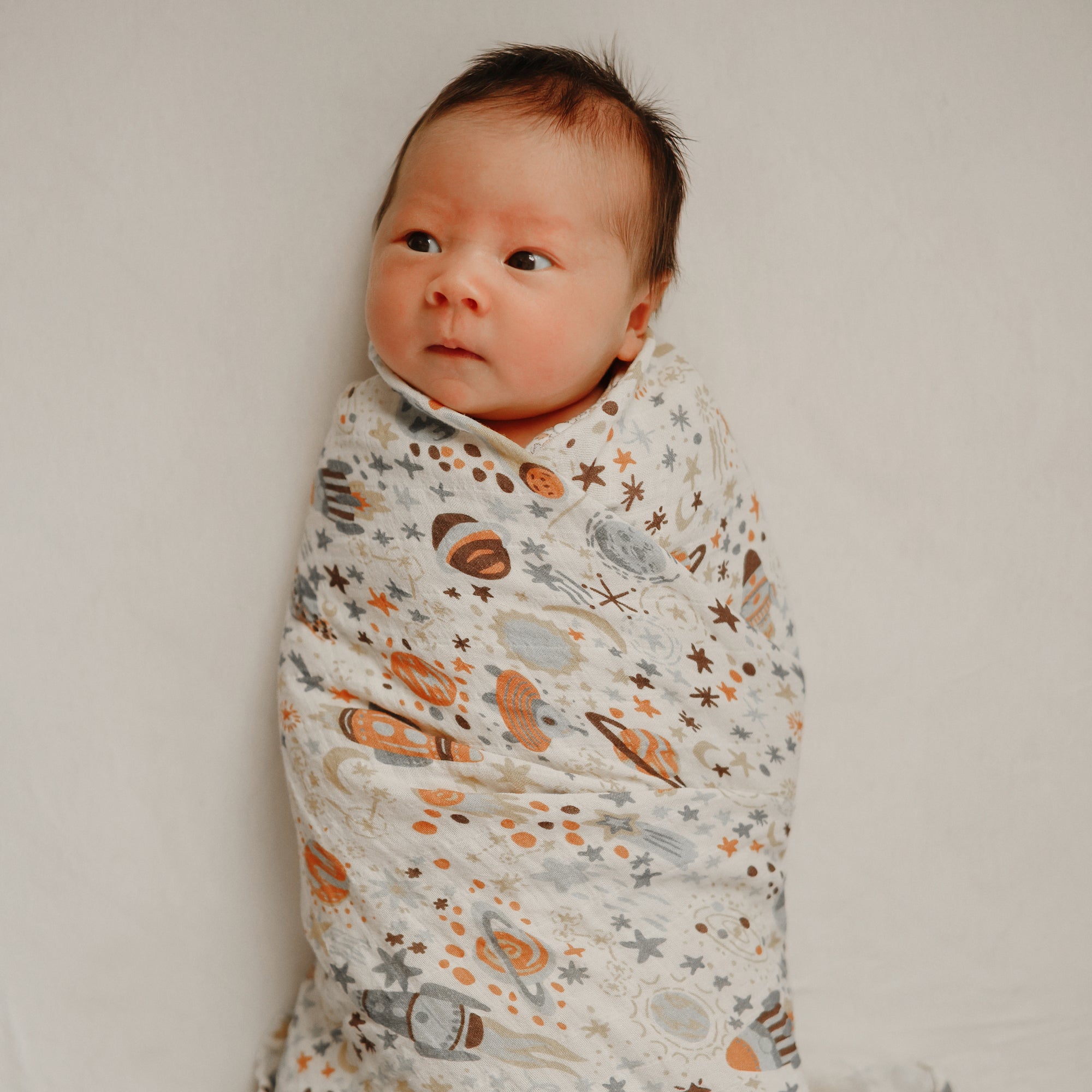 Organic Cotton Muslin Swaddle Blanket