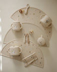 Hanukkah Doves Feeding Kit featuring toddler cups, spoons, mats, and pacifiers.