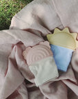 Rainbow Teething Mitten