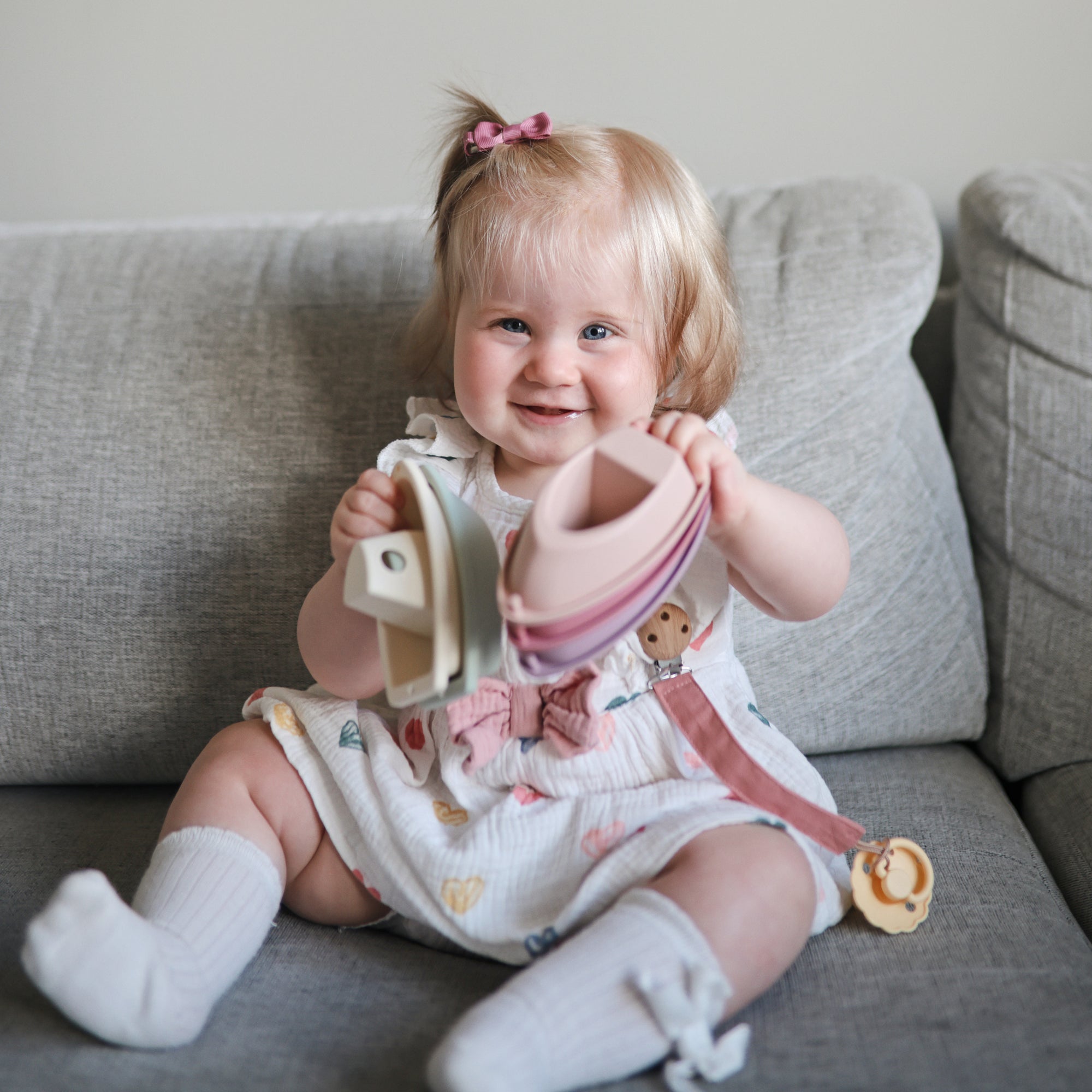 FRIGG Daisy Silicone Pacifier 2-Pack