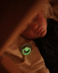 FRIGG Daisy Night Natural Rubber Pacifier 2-Pack