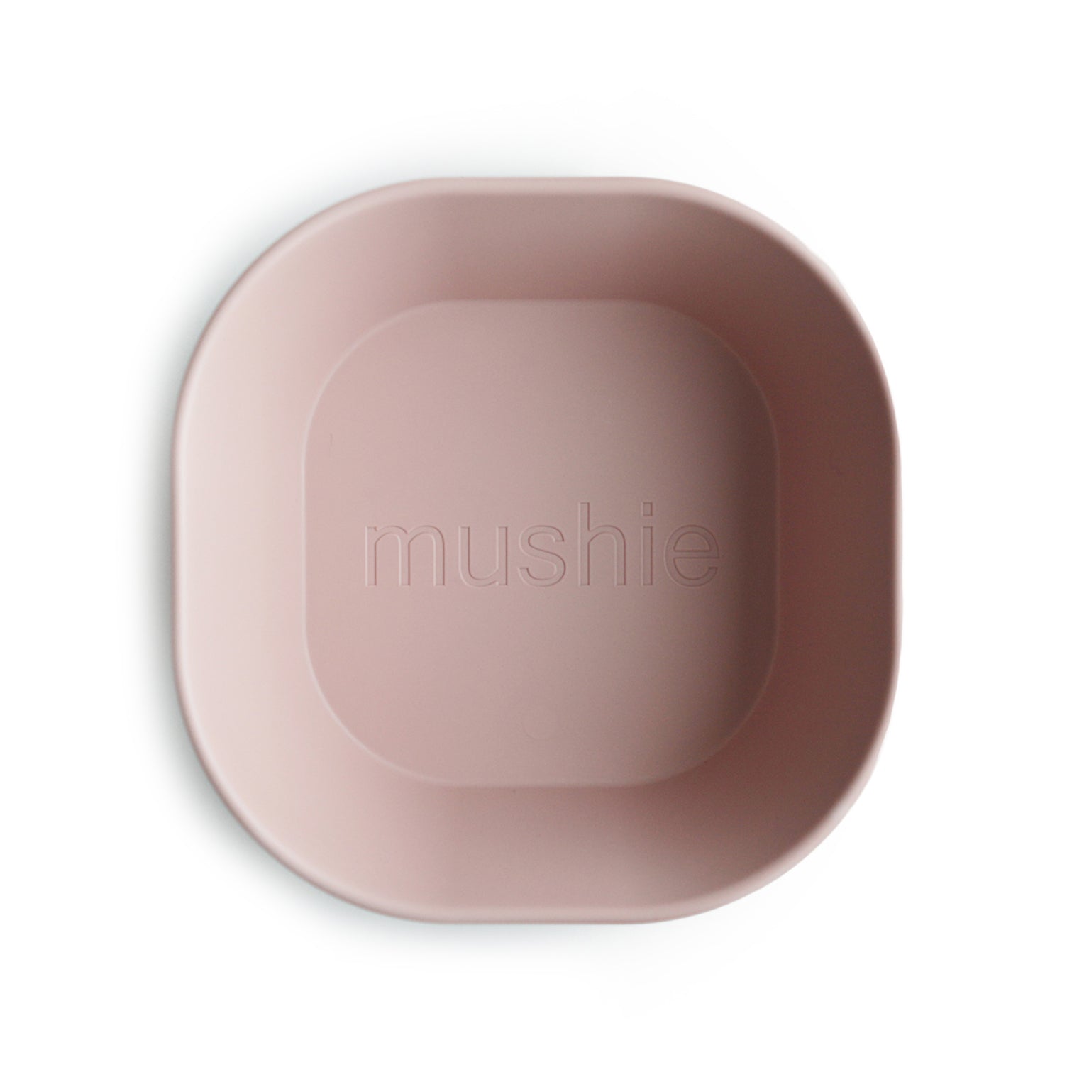 Square Dinnerware Bowl, Set of 2 (Blush)