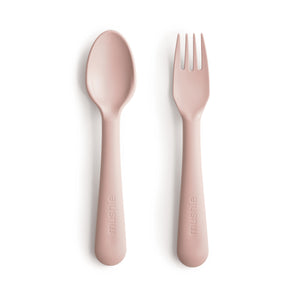 Blush Dinnerware Spoon and Fork Set