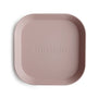 Square Dinnerware Plates, Set of 2 (Blush)