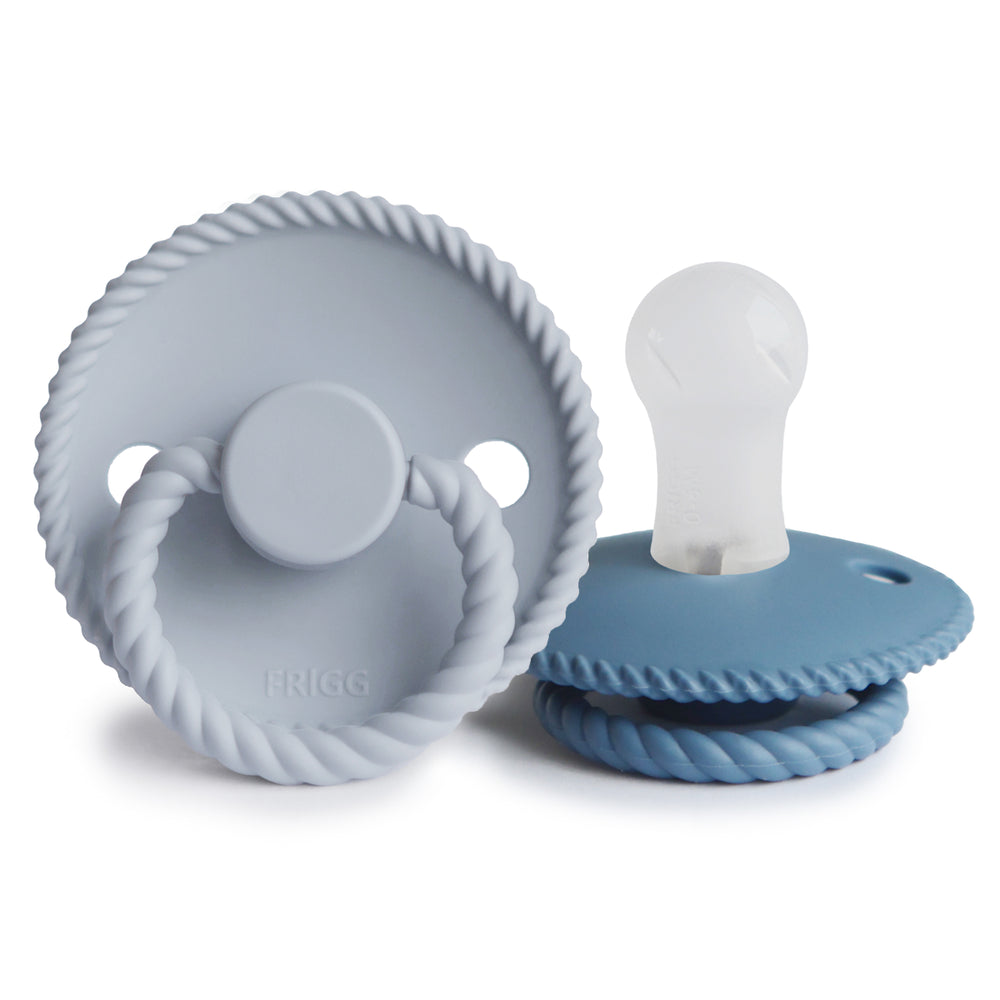 Frigg Rope Silicone Baby Pacifier | 2-Pack