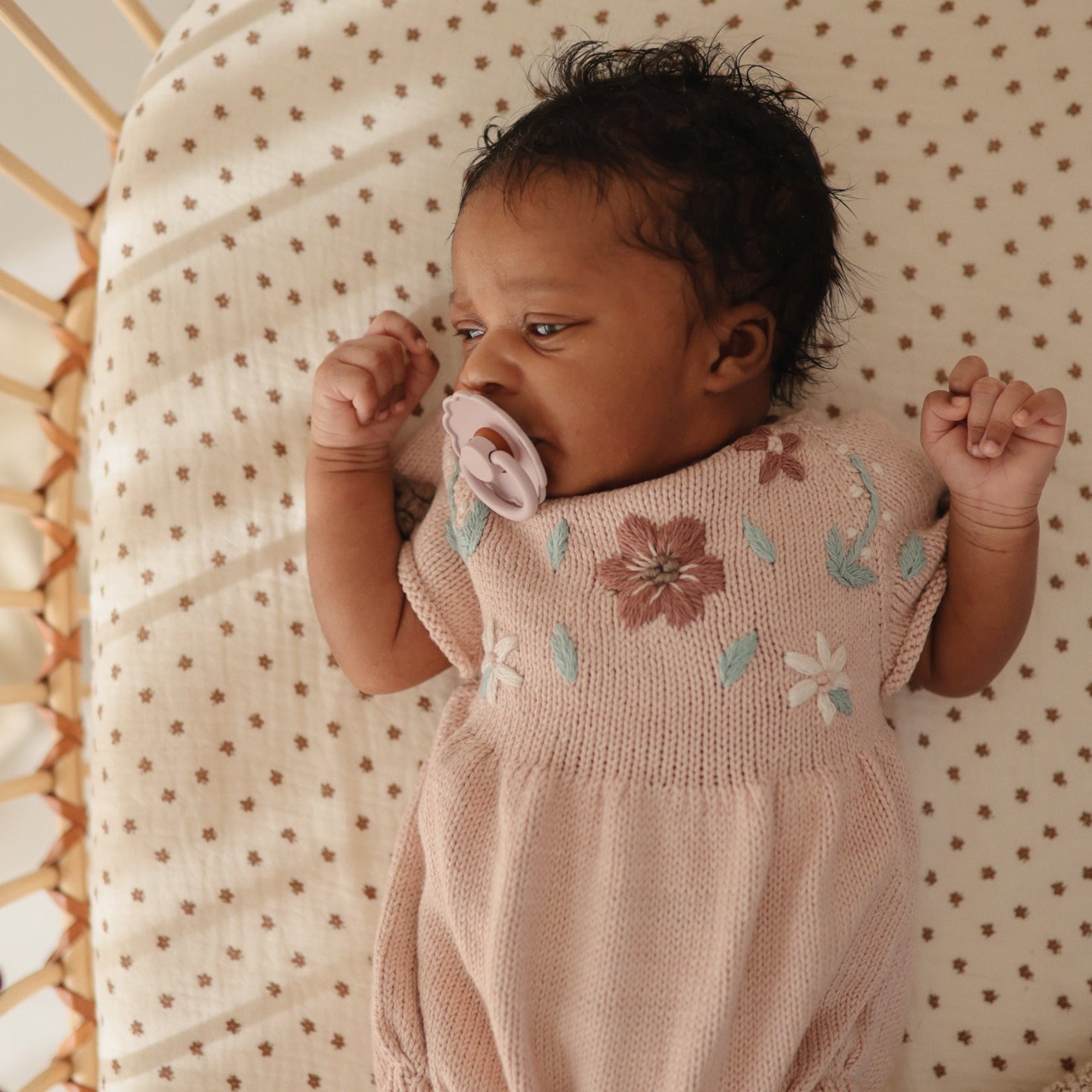 Mini Muslin Crib Sheet